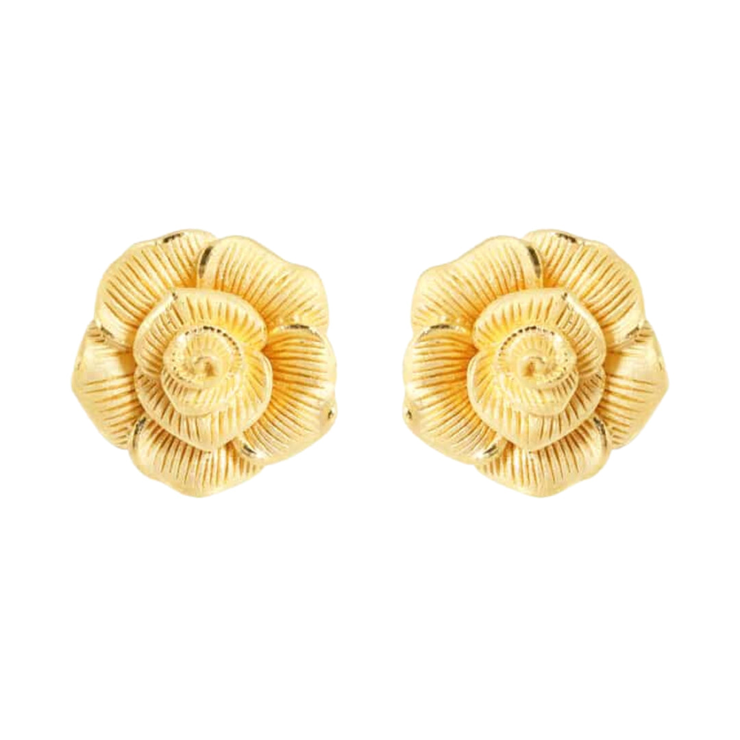 111E3891-18-Prima-24K-Pure-Gold-Rose-Earrings