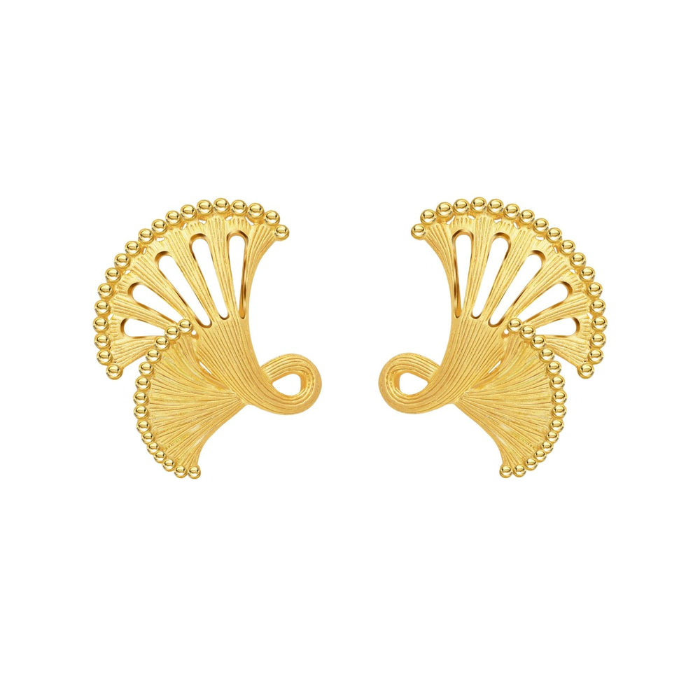 111E4093-Prima-24K-Pure-Gold-Gingko-Earrings