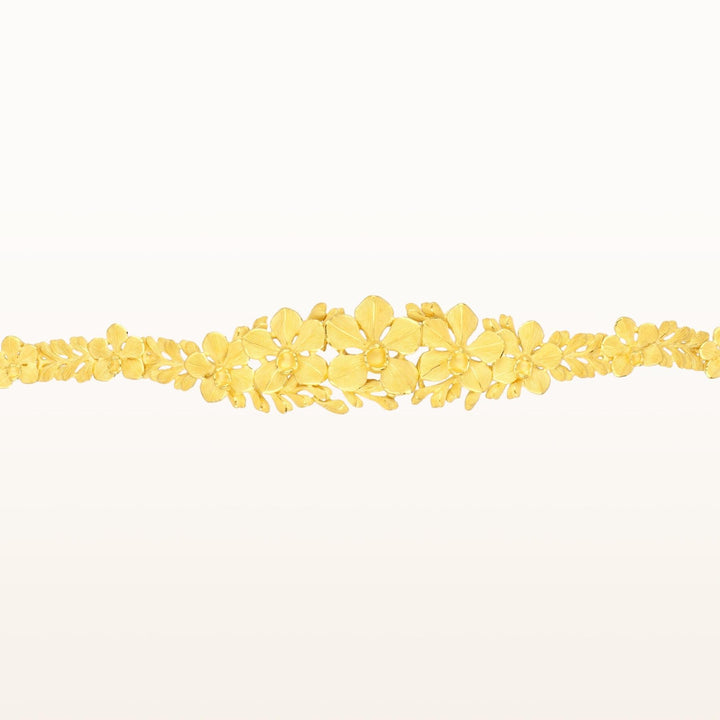 111L4194-18-Prima-24K-Pure-Gold-Orchid-Bracelet