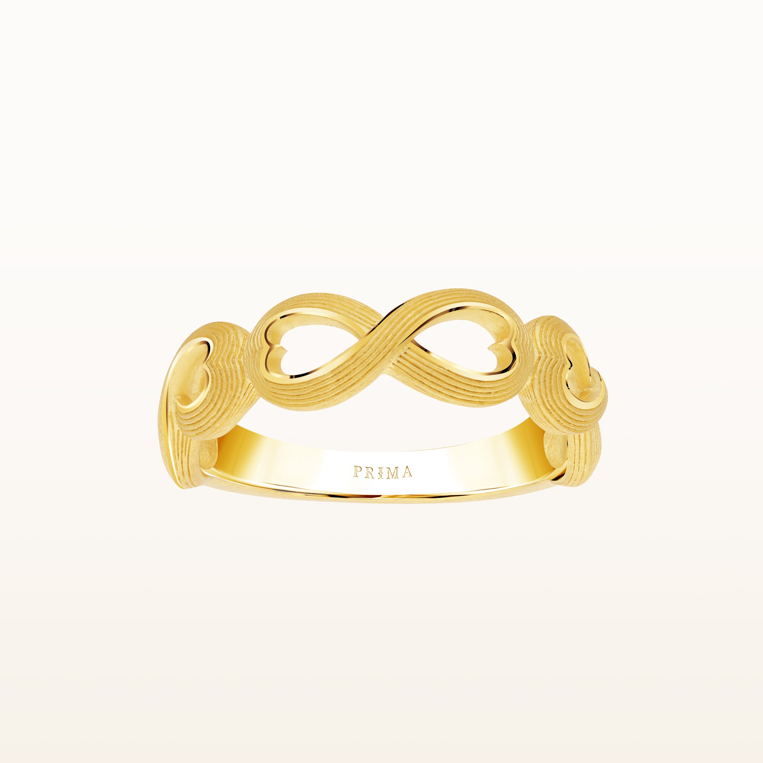 24K Pure Gold Ring: Infinity design – Prima Gold Official