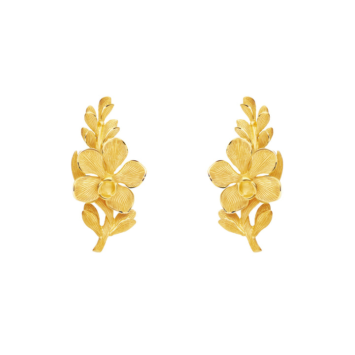 111E3844-24K-Pure-Gold-Vanda-Orchid-Earrings