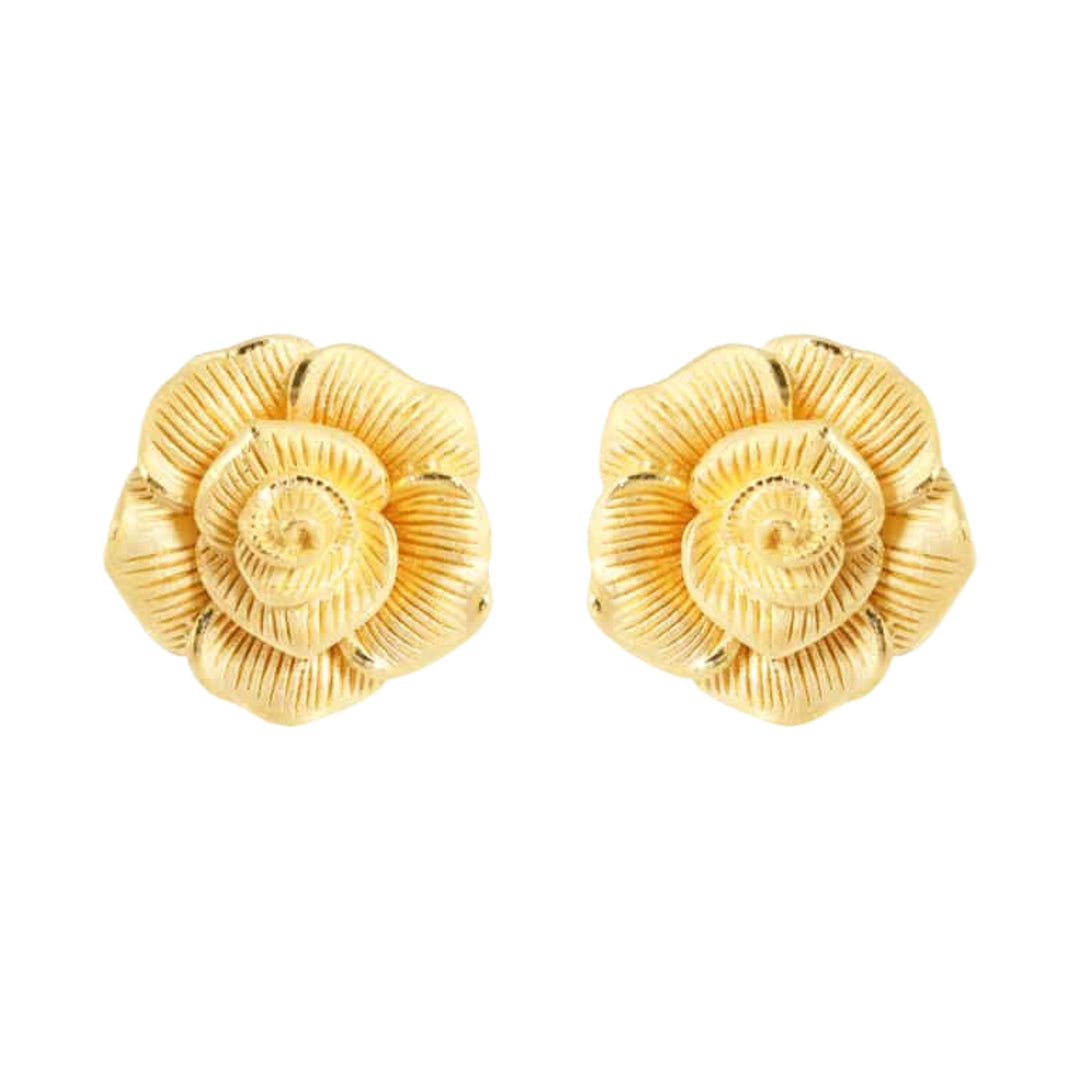 111E3891-18-Prima-24K-Pure-Gold-Rose-Earrings