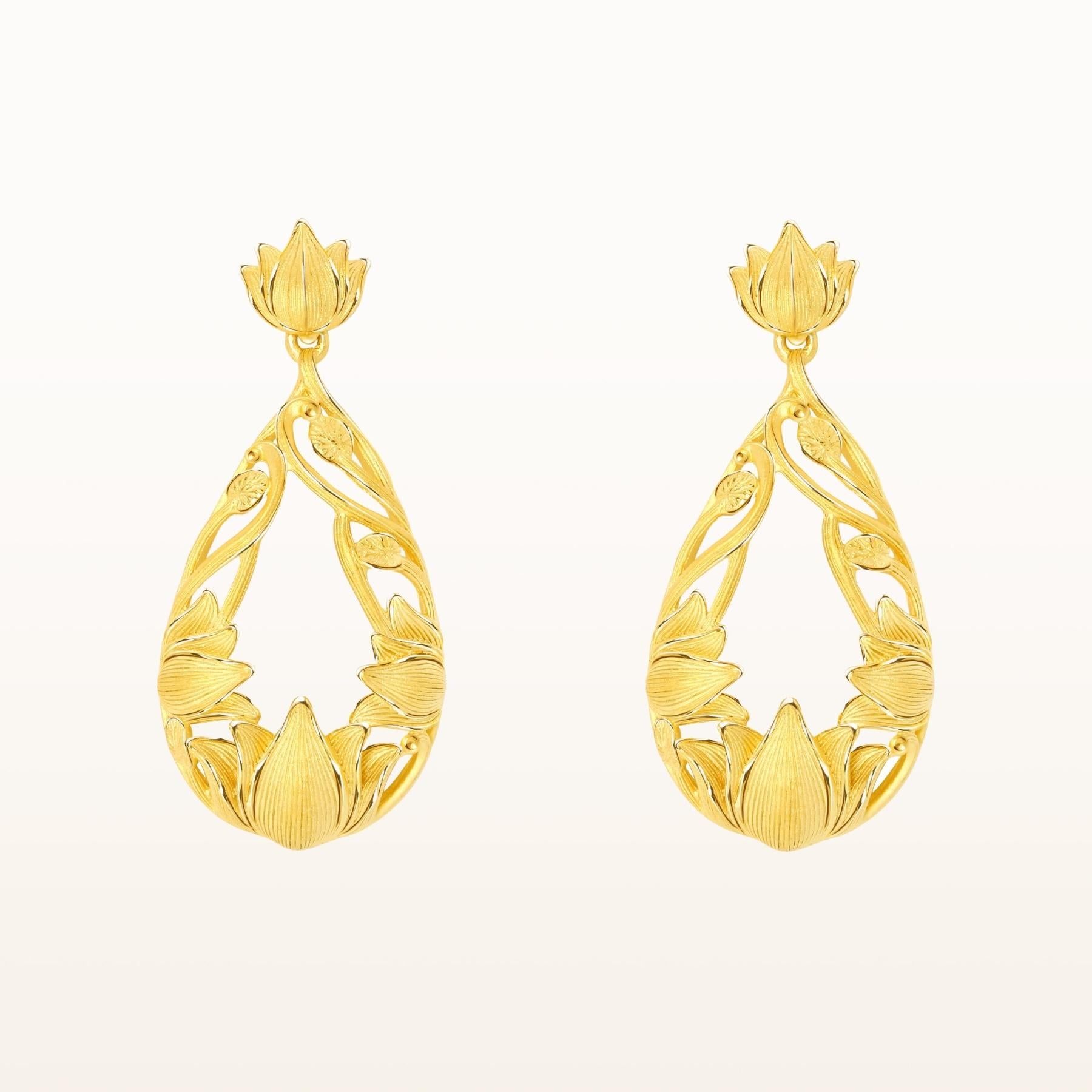 22 Carat Gold Stud Earrings | Women's Earrings