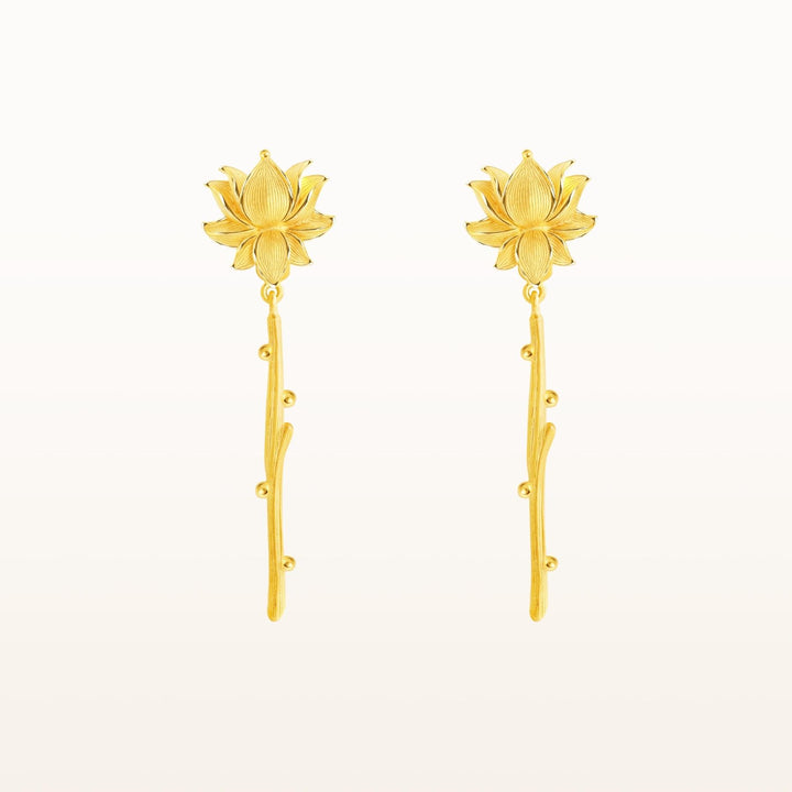 111E4024-Prima-24K-Pure-Gold-Lotus-Earrings