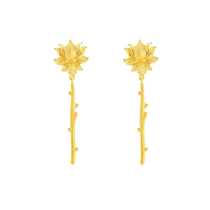 111E4024-Prima-24K-Pure-Gold-Lotus-Earrings