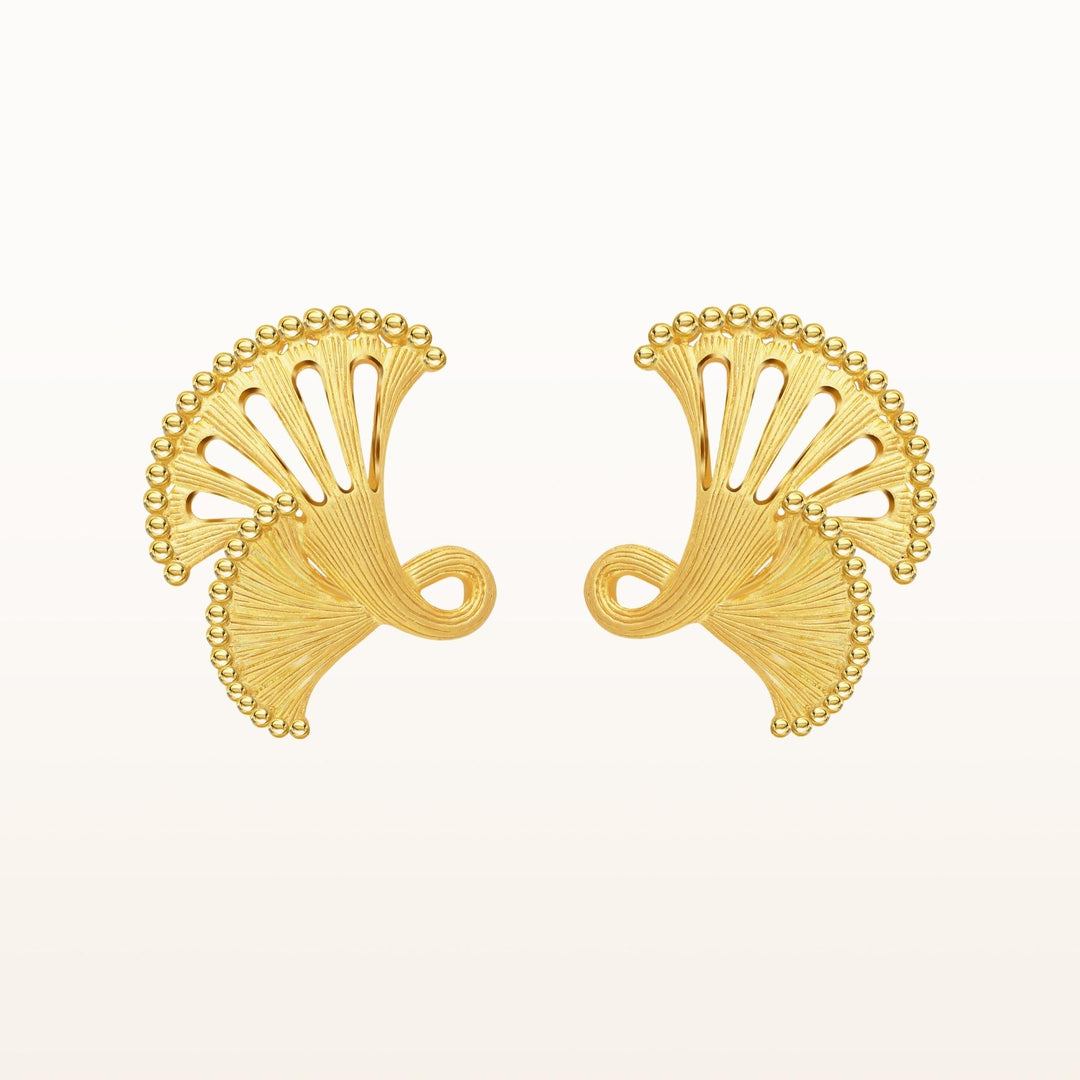 111E4093-Prima-24K-Pure-Gold-Gingko-Earrings