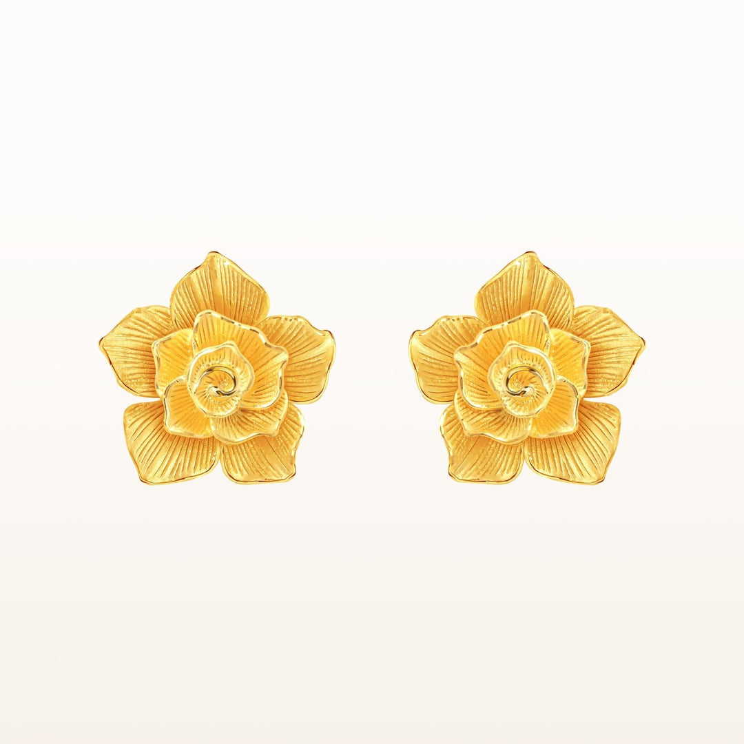 111E4120-Prima-24K-Pure-Gold-Lily-Earrings