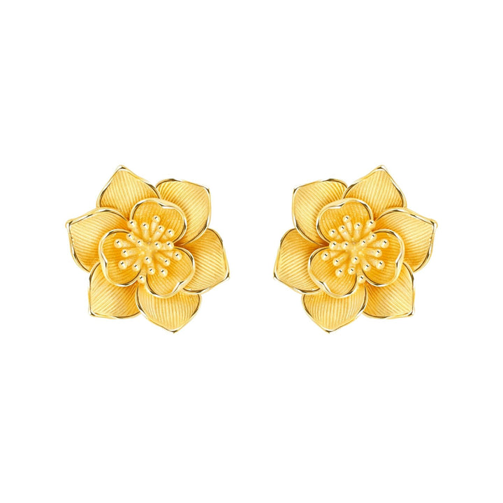 111E4130-Prima-24K-Pure-Gold-Magnolia-Earrings