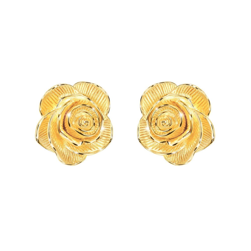 111E4141-Prima-24K-Pure-Gold-Rose-Earrings
