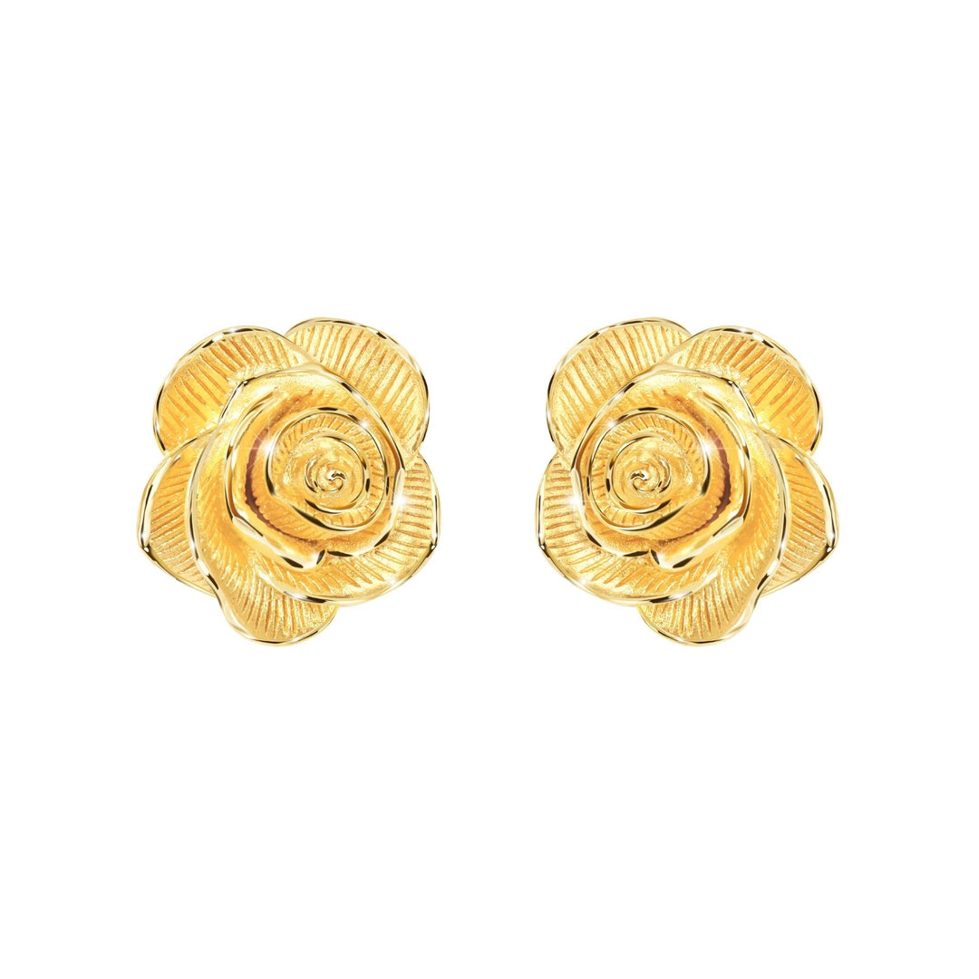 111E4141-Prima-24K-Pure-Gold-Rose-Earrings