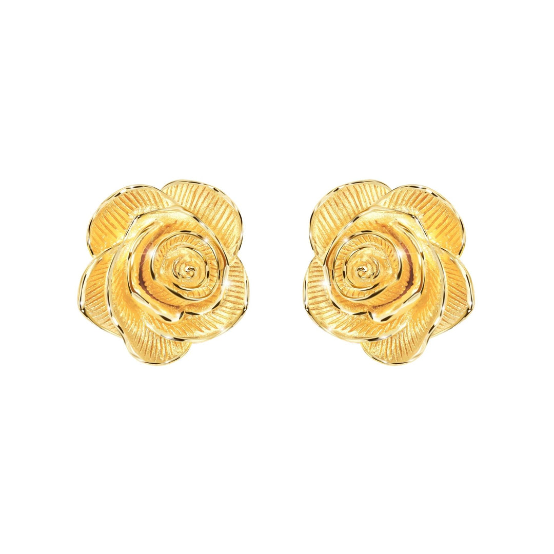 111E4141-Prima-24K-Pure-Gold-Rose-Earrings