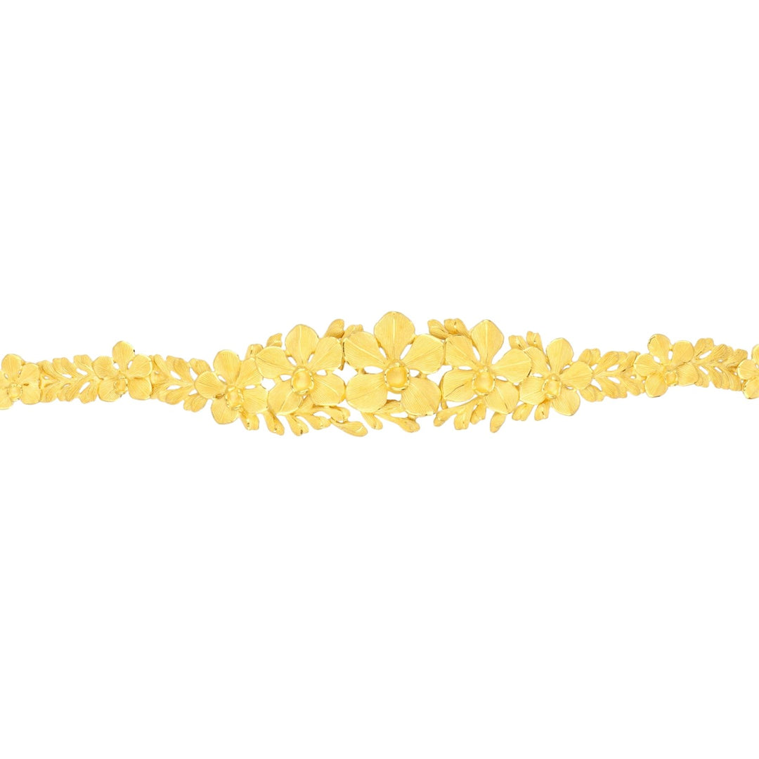 111L4194-18-Prima-24K-Pure-Gold-Orchid-Bracelet