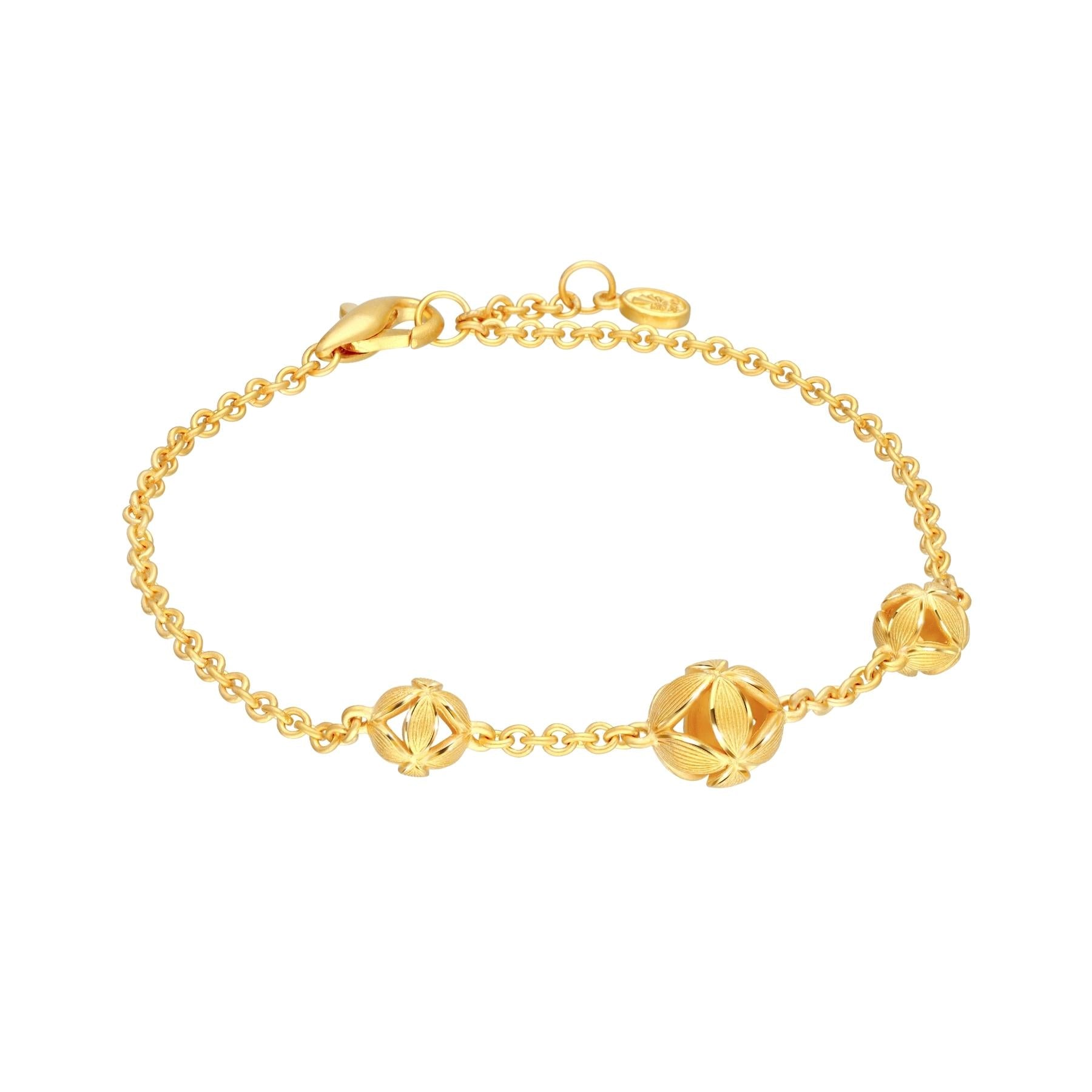 Charlotte Delicate Gold Bracelet | Julie Vos