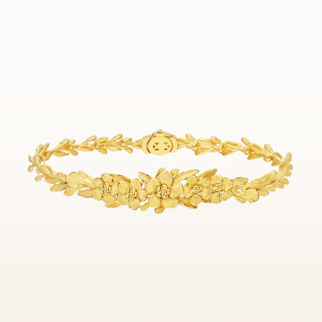 111L4345-Prima-24K-Pure-Gold-Forget-Me-Not-Bracelet