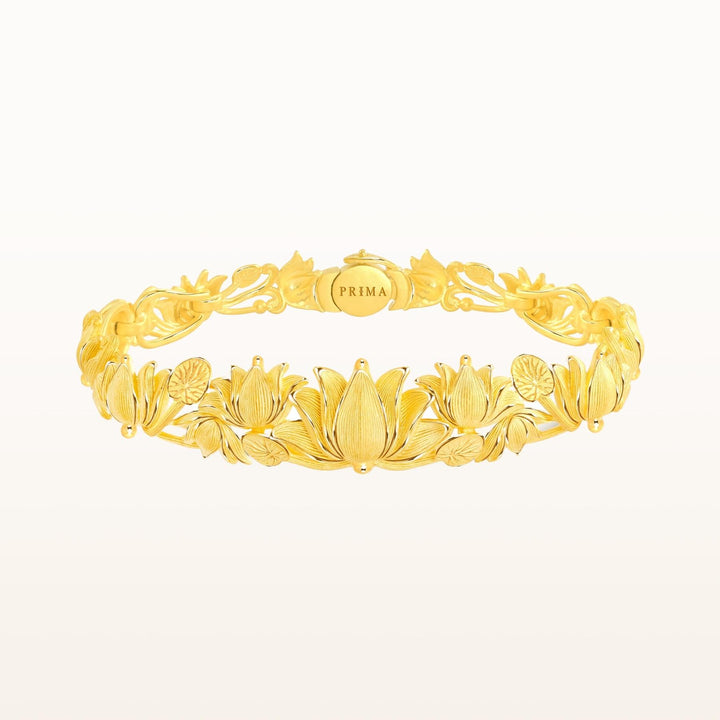 111L4455-Prima-24K-Pure-Gold-Lotus-Bracelet