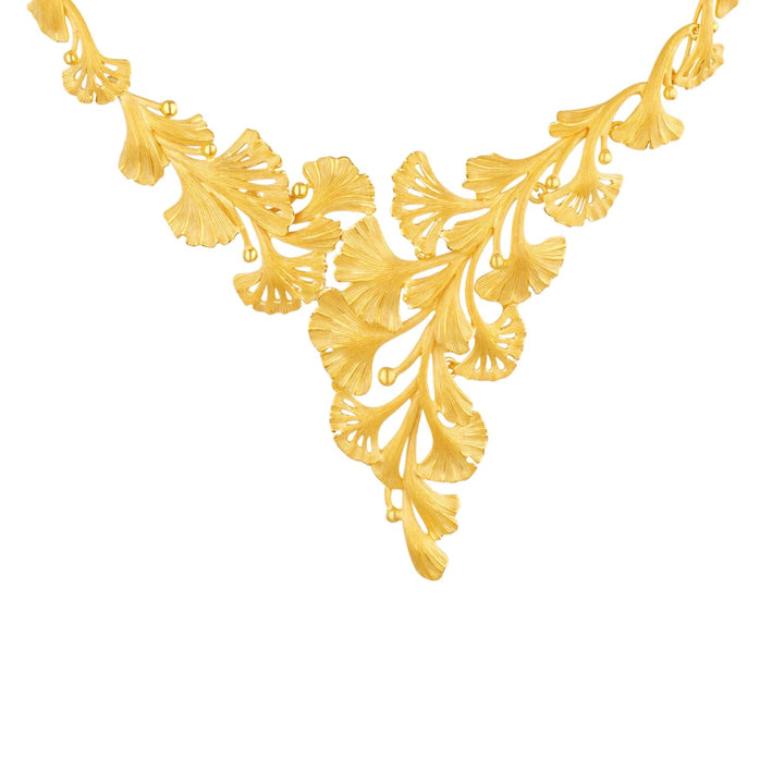 111N2916-Prima-24K-Pure-Gold-Gingko-Necklace