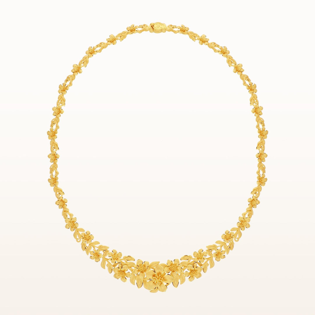 111N3001-Prima-24K-Pure-Gold-Blossom-Necklace