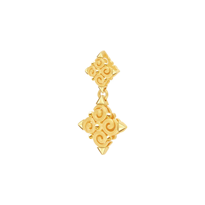 24K Pure Gold Pendant:Siam Panarai Collection