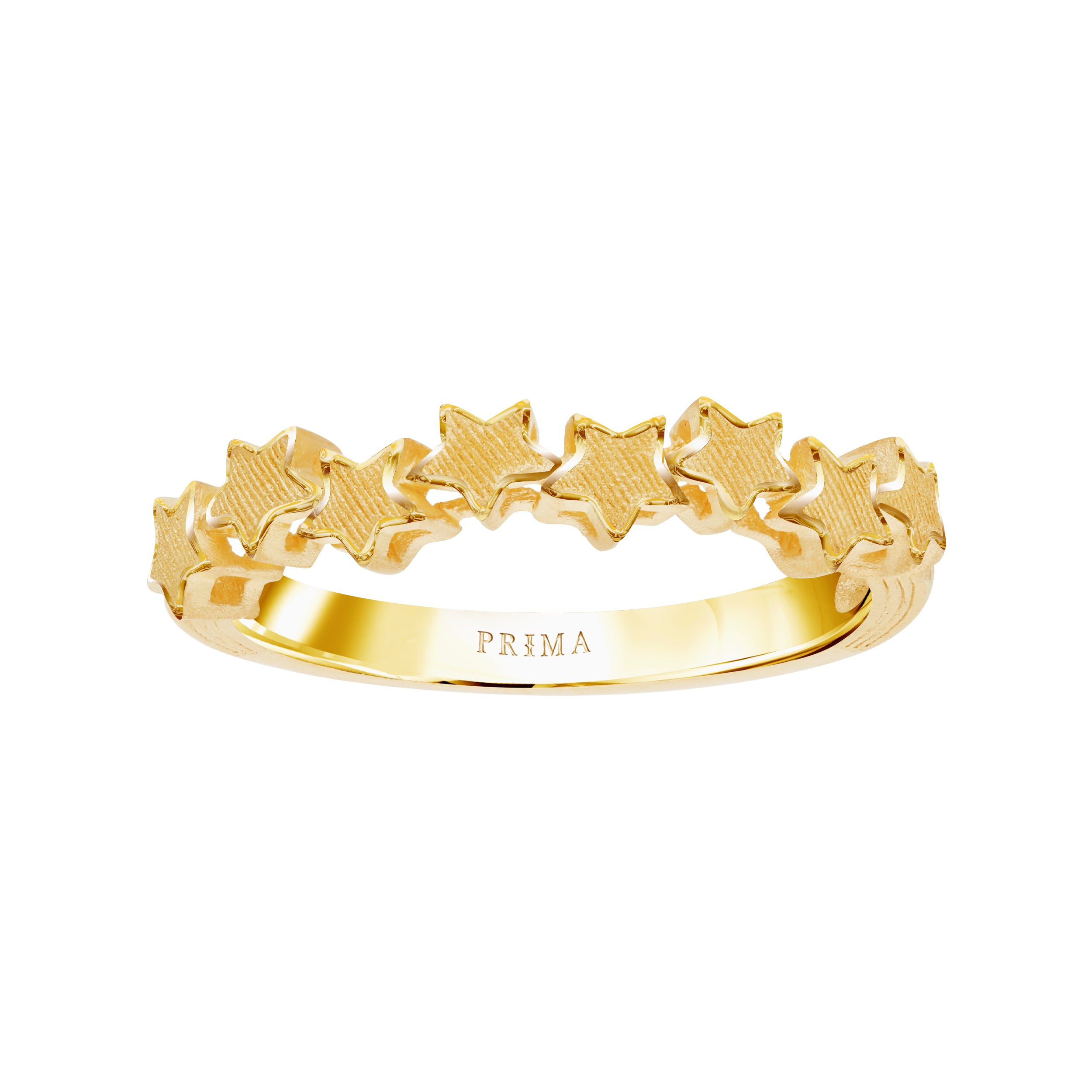 Rammer.ひな祭り.silver. gold.ゴールド18K 24K Pure Gold Ring: Little Star design – Prima Gold Official