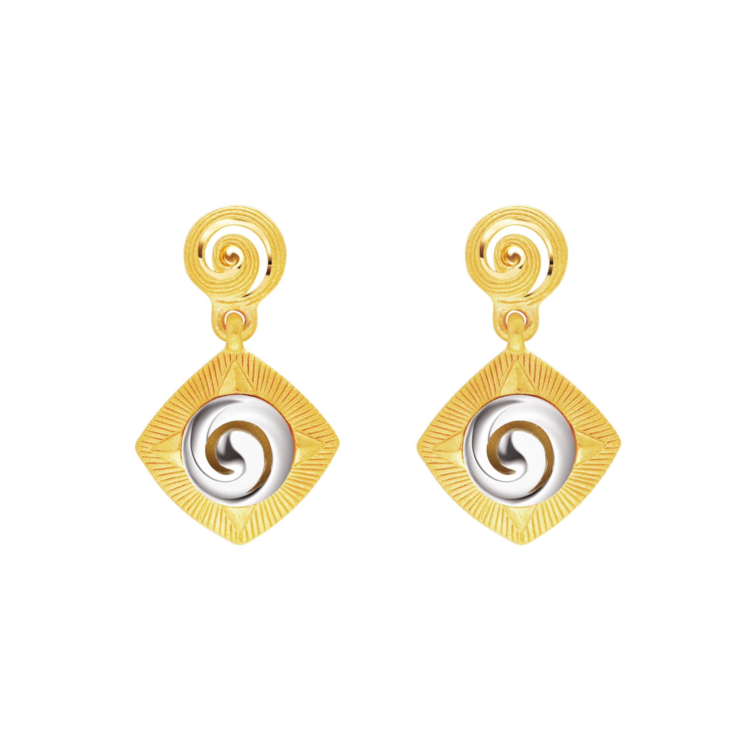 MIQIAO 18K Gold Earrings Pure AU750 Simplicity Fashion Fine Gold Stud  Earrings Gift For Women And Friends From Kang05, $33.34 | DHgate.Com