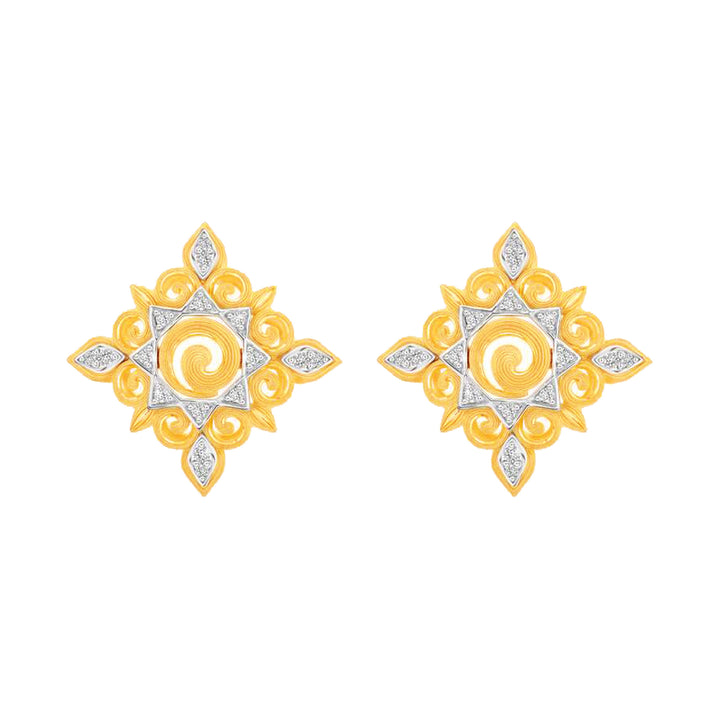 113E0079-24K-Pure-Gold-Gemstone-Siam-Panarai-Earrings