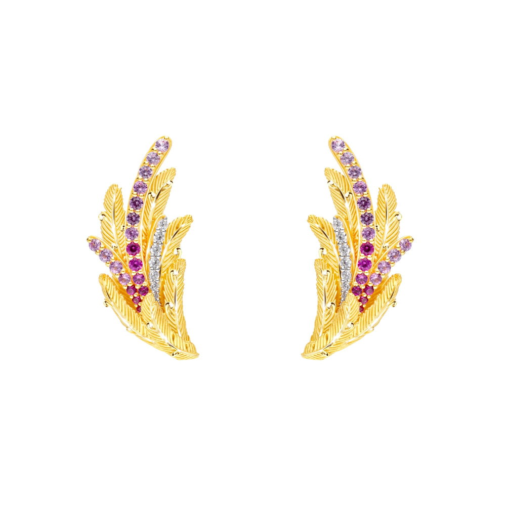 165E0910-Prima-24K-Pure-Gold-Phoenix-Earrings