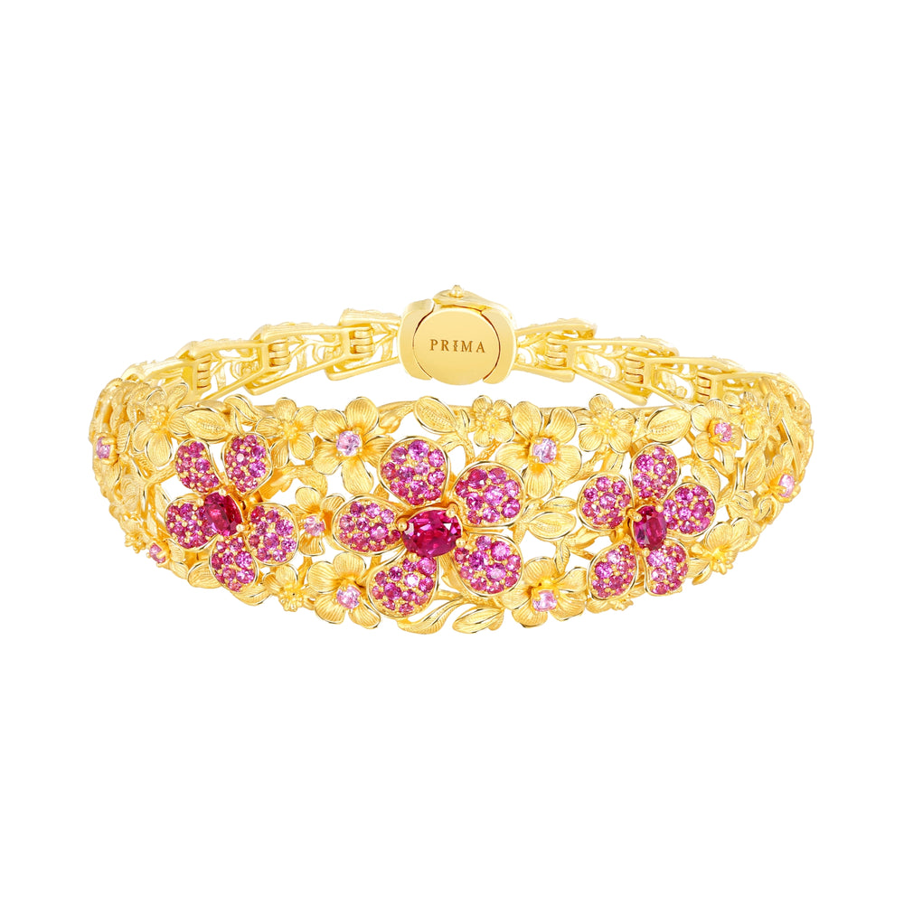 165L0490-Prima-24K-Pure-Gold-Blossom-Bracelet
