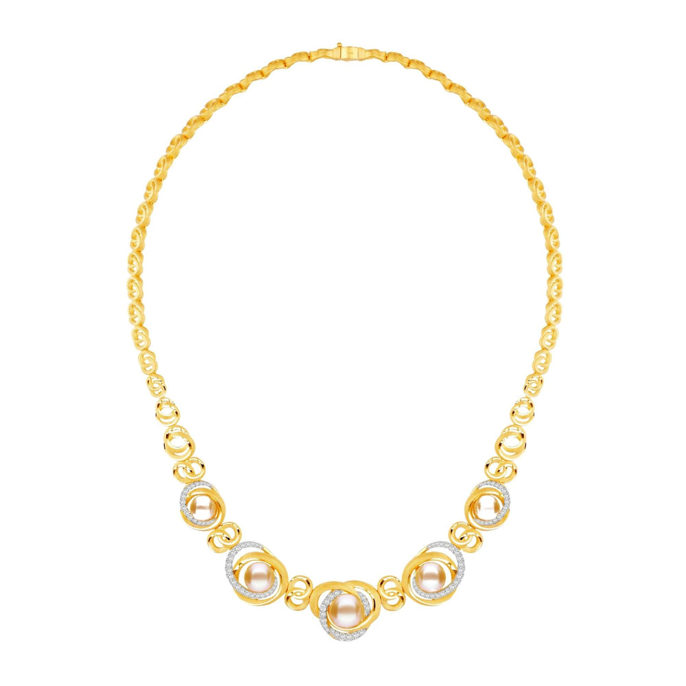 165N0529-Prima-24K-Pure-Gold-Circle-Necklace