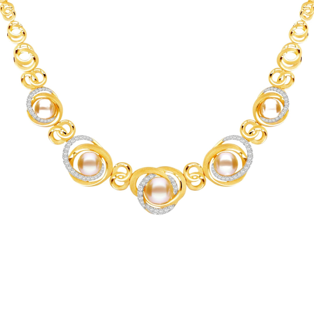 165N0529-Prima-24K-Pure-Gold-Circle-Necklace