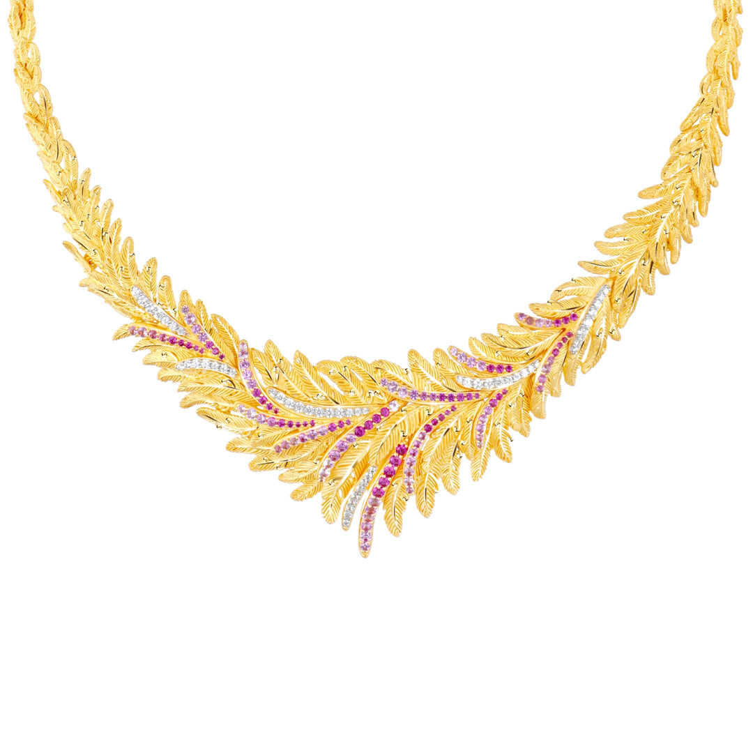 165N0535-Prima-24K-Pure-Gold-Phoenix-Necklace