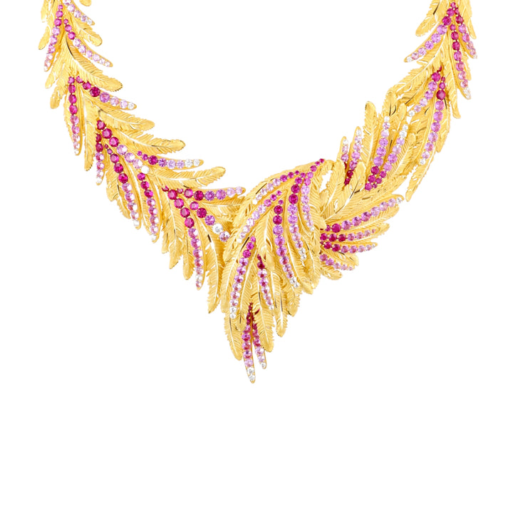 165N0555-Prima-24K-Pure-Gold-Phoenix-Necklace