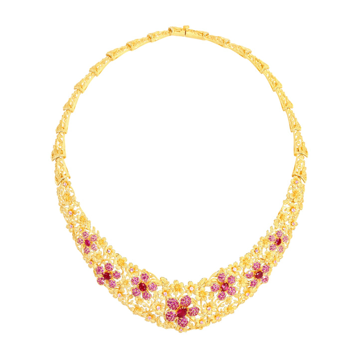 165N0556-Prima-24K-Pure-Gold-Blossom-Necklace