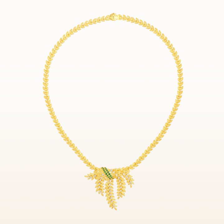 165N0585-Prima-24K-Pure-Gold-Ruang-Khaow-Necklace