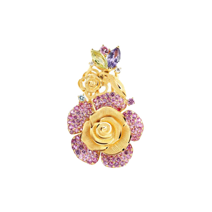 165P0536-24K-Pure-Gold-Rose-Pendant