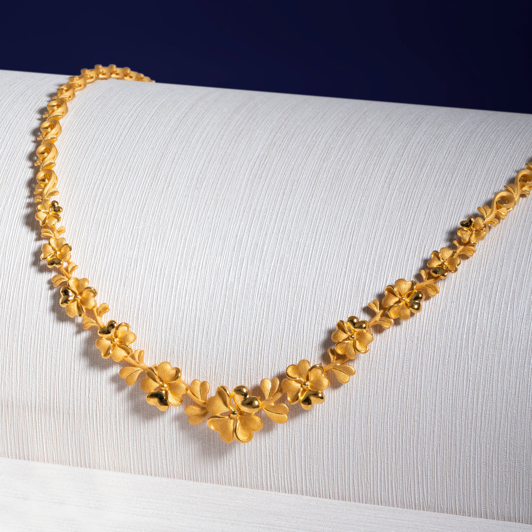 Gold Chain Nice Designer Necklaces 24K Pure Gold Necklace